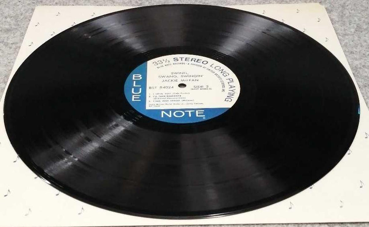 BLUE NOTE RECORDS JAZZ/FUSION Swinging / Jackie McLean