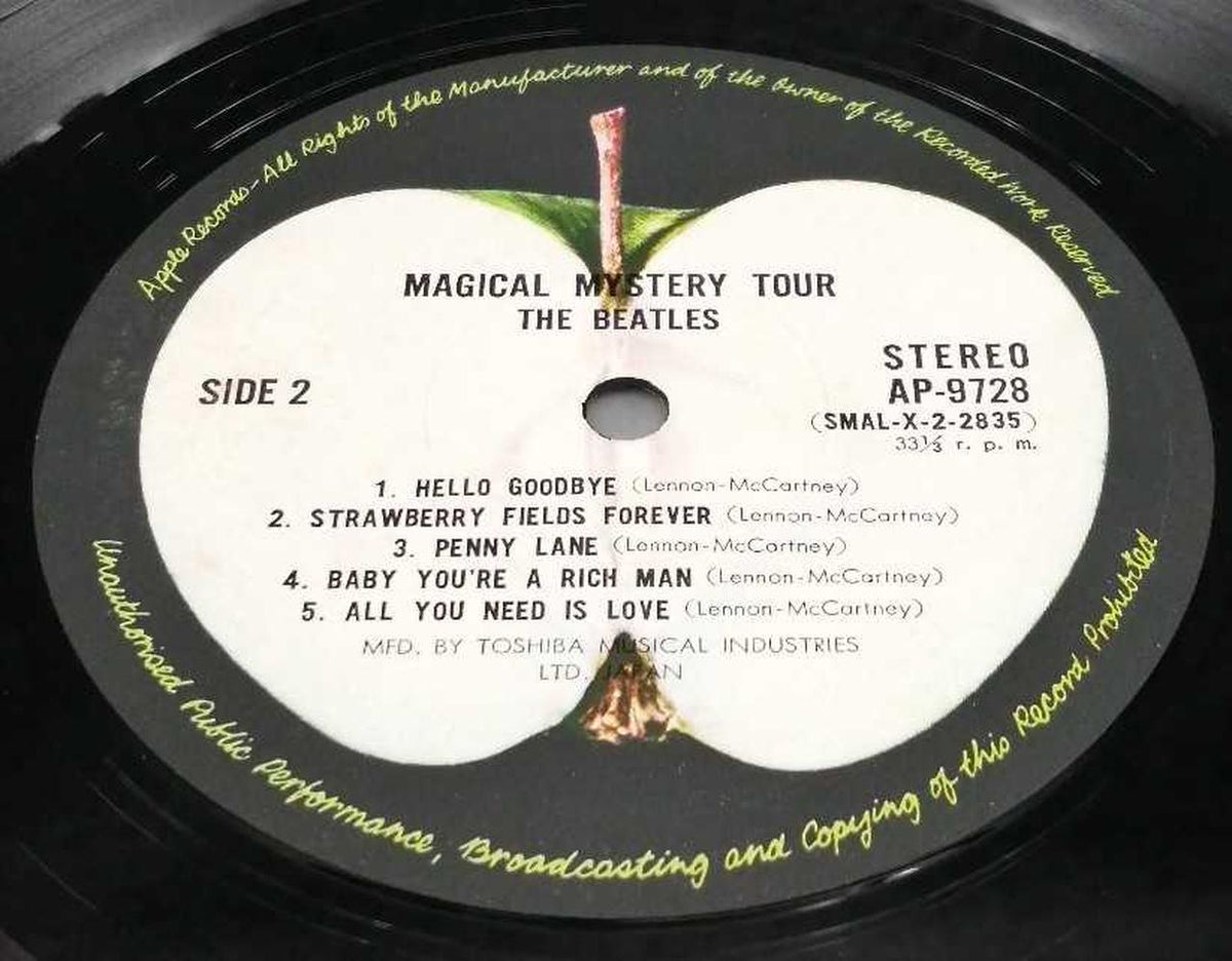 Toshiba Musical Industries Western Music Magical Mystery Tour / The Beatles