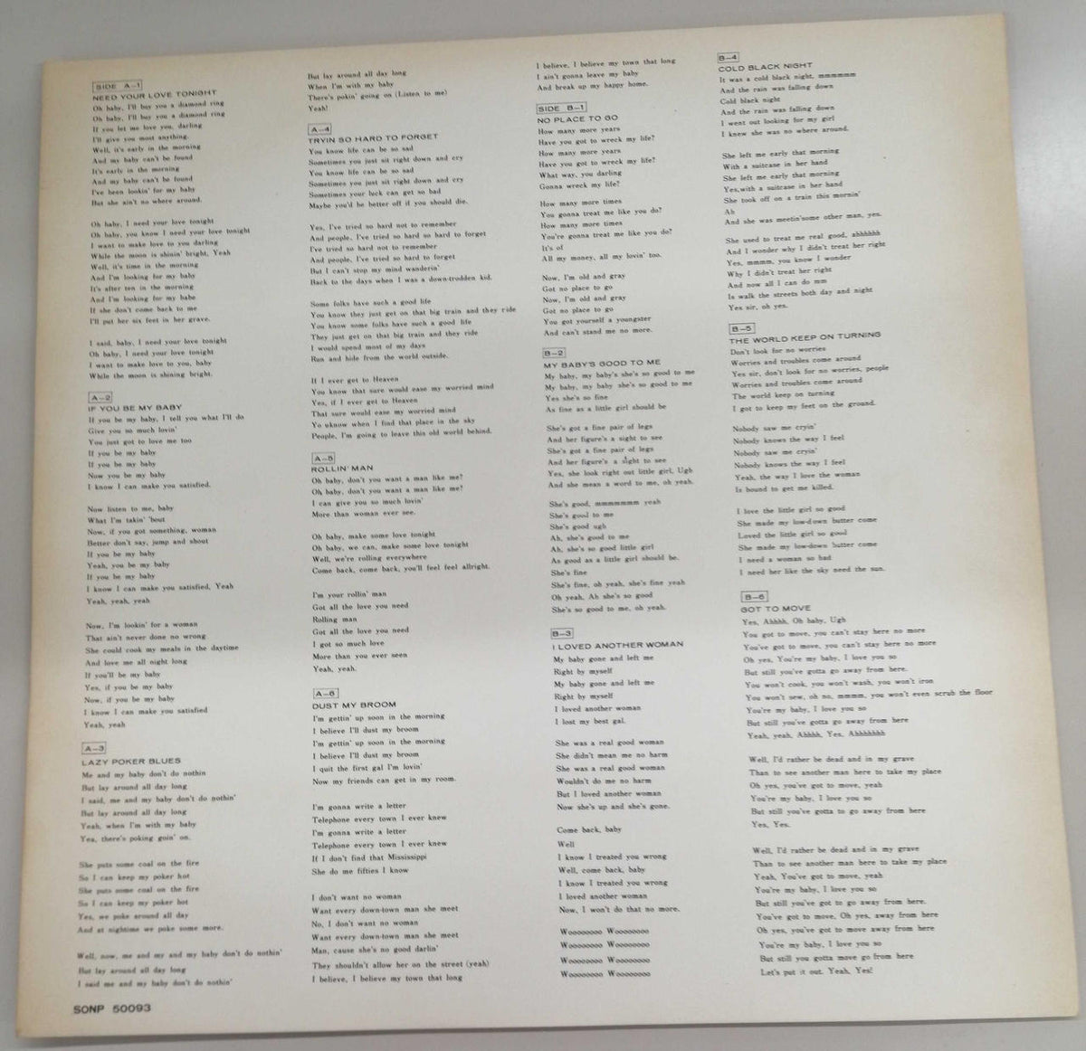 CBS SONY FLEETWOOD MAC/Mr Wonderful SONP 50093