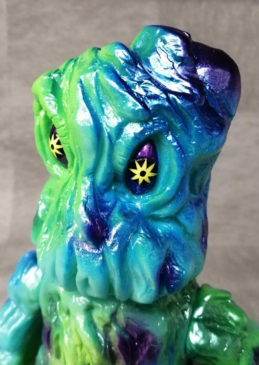 lemaotoy Soft Vinyl Hedorah Light Blue Molding