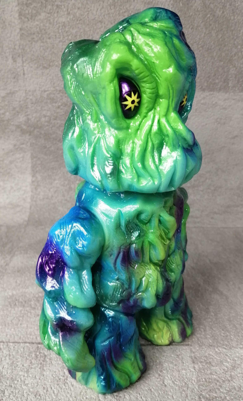 lemaotoy Soft Vinyl Hedorah Light Blue Molding