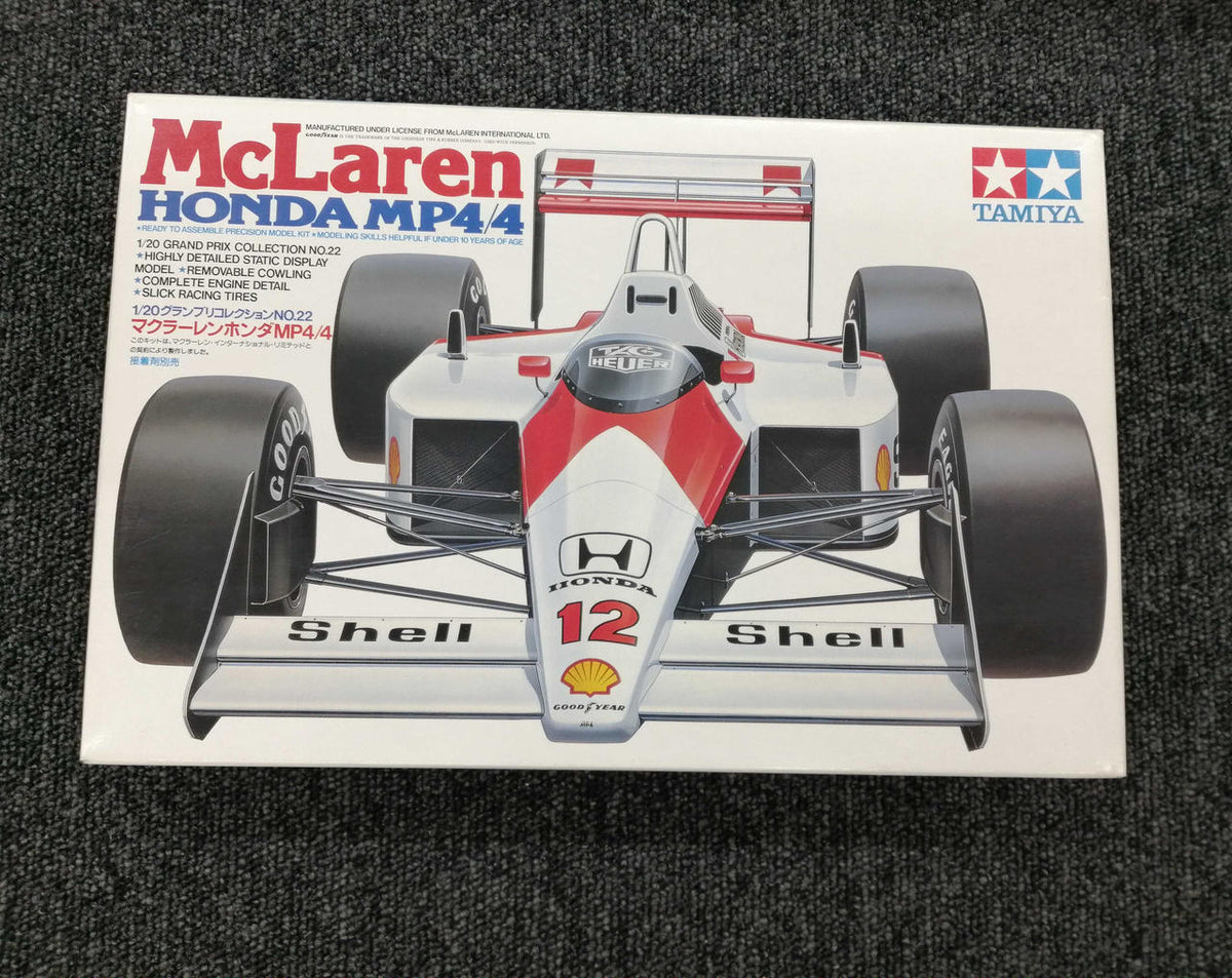TAMIYA 1/12 McLaren Honda MP4/4 Shell VER Grand Prix Collection - Banzai Thrifting | BanzaiHobby