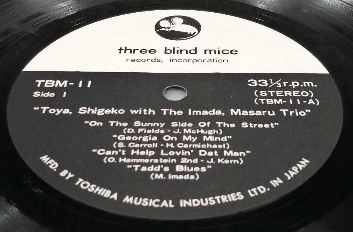 THREE BLIND MICE JAZZ/FUSION TBM-11/Shigeko Totani