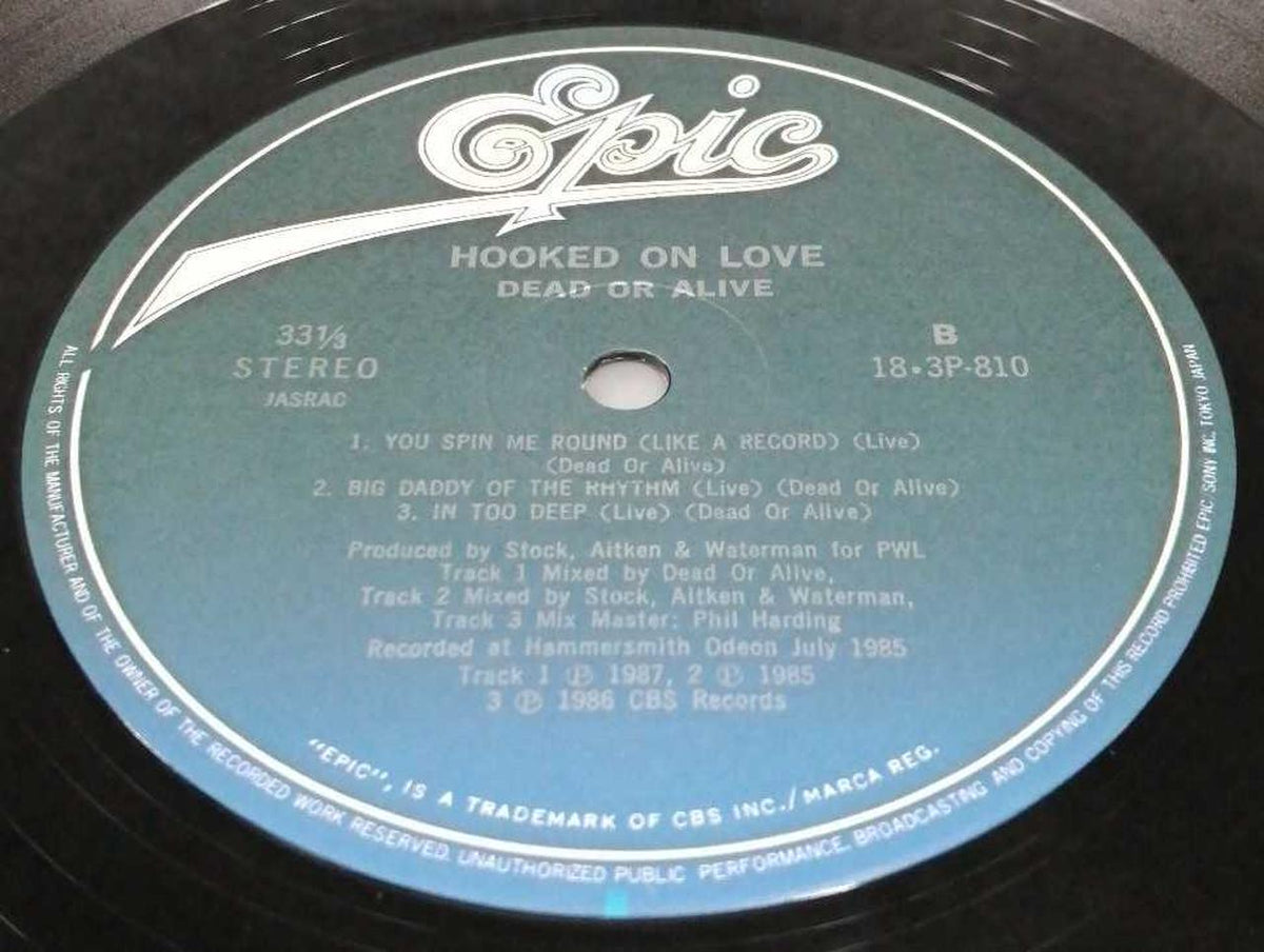 EPIC & Sony Western Music Hook-on-Love / Dead or Alive