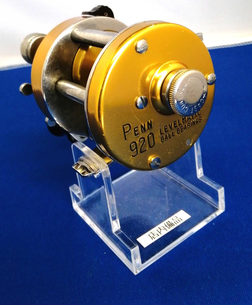 baitcasting penn reels PENN Baitcasting reel / Old tackle LEVELMATIC 920 – BanzaiHobby