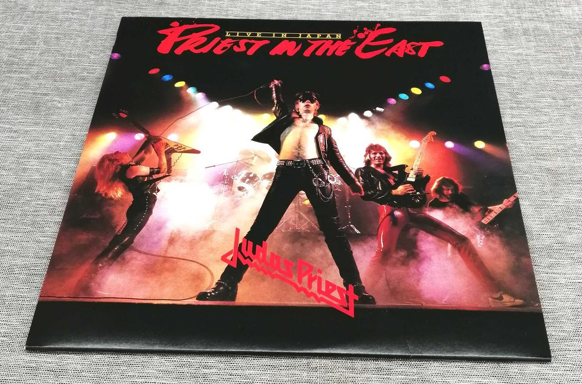EPIC Western Music LP PRIST IN THE EAST / JUDAS PRIEST