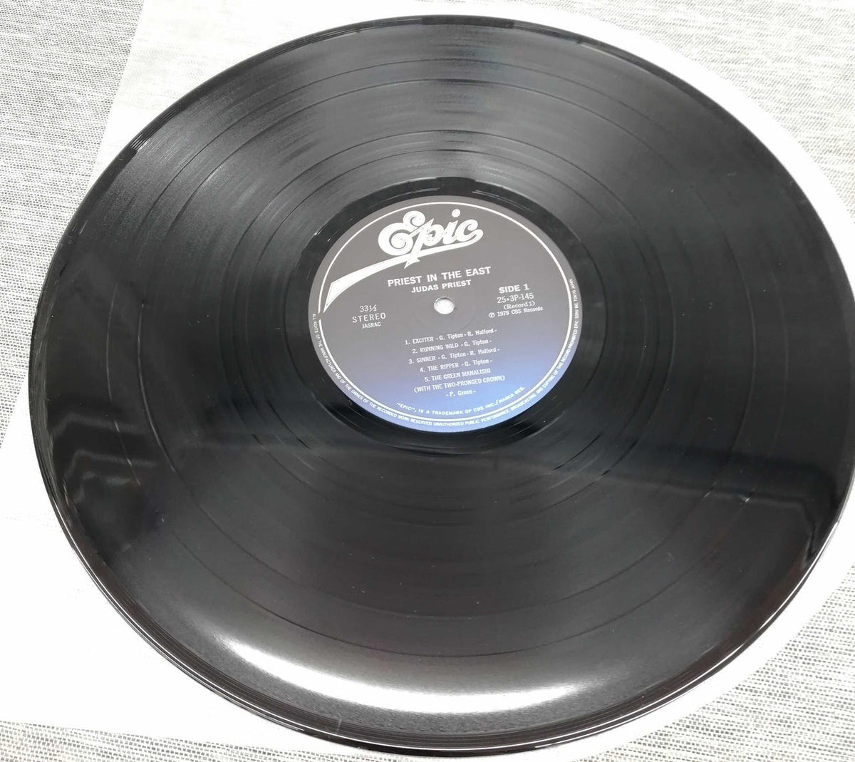 EPIC Western Music LP PRIST IN THE EAST / JUDAS PRIEST