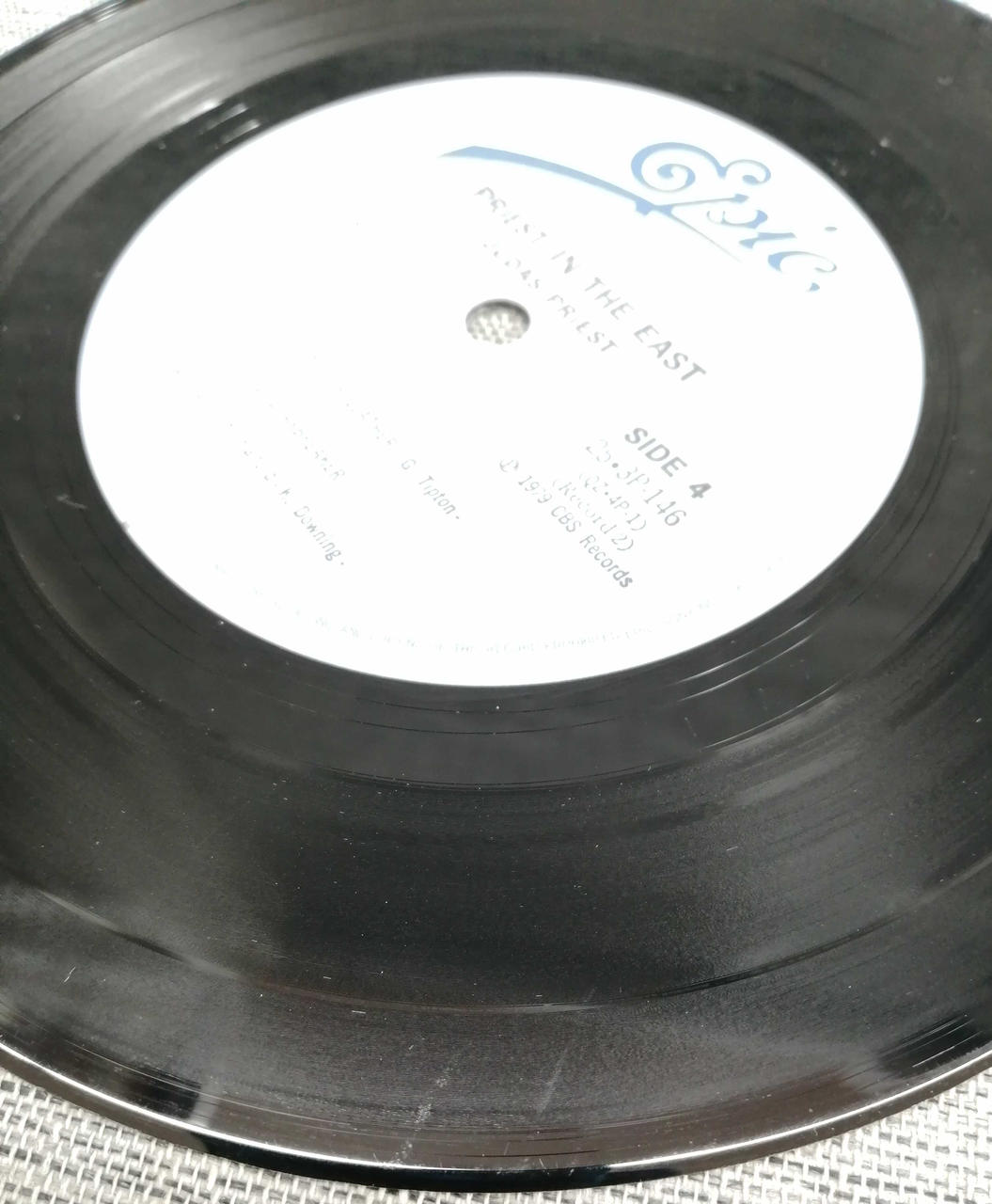 EPIC Western Music LP PRIST IN THE EAST / JUDAS PRIEST