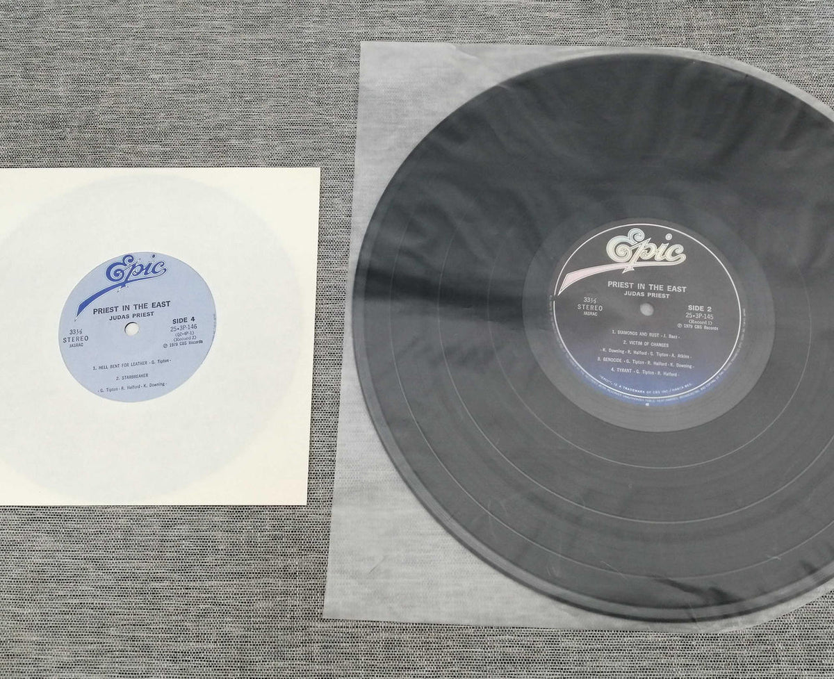 EPIC Western Music LP PRIST IN THE EAST / JUDAS PRIEST