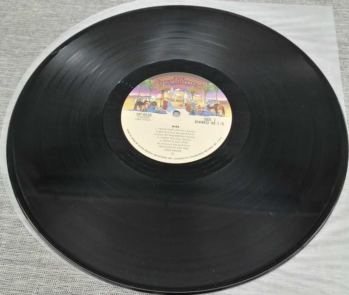 Casablanca Western LP alive II./KISS