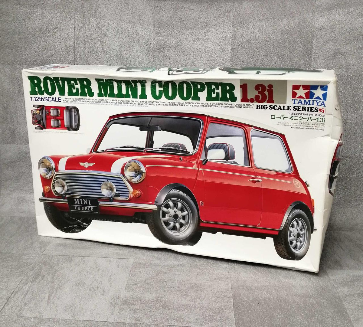 TAMIYA Big Scale Series NO.31 1/12 Rover Mini Cooper 1.3I