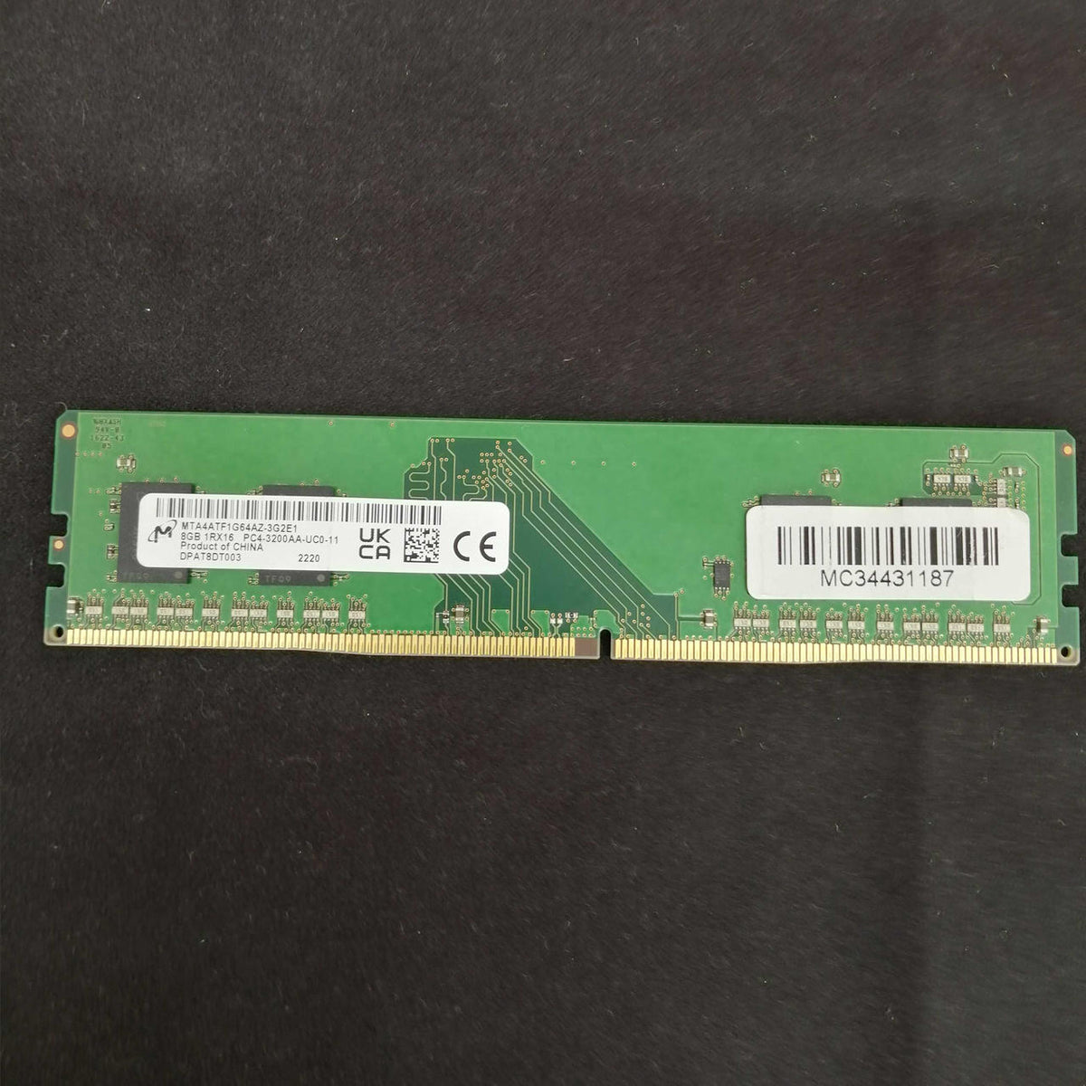 MICRON DDR4 8GB PC4-3200AA