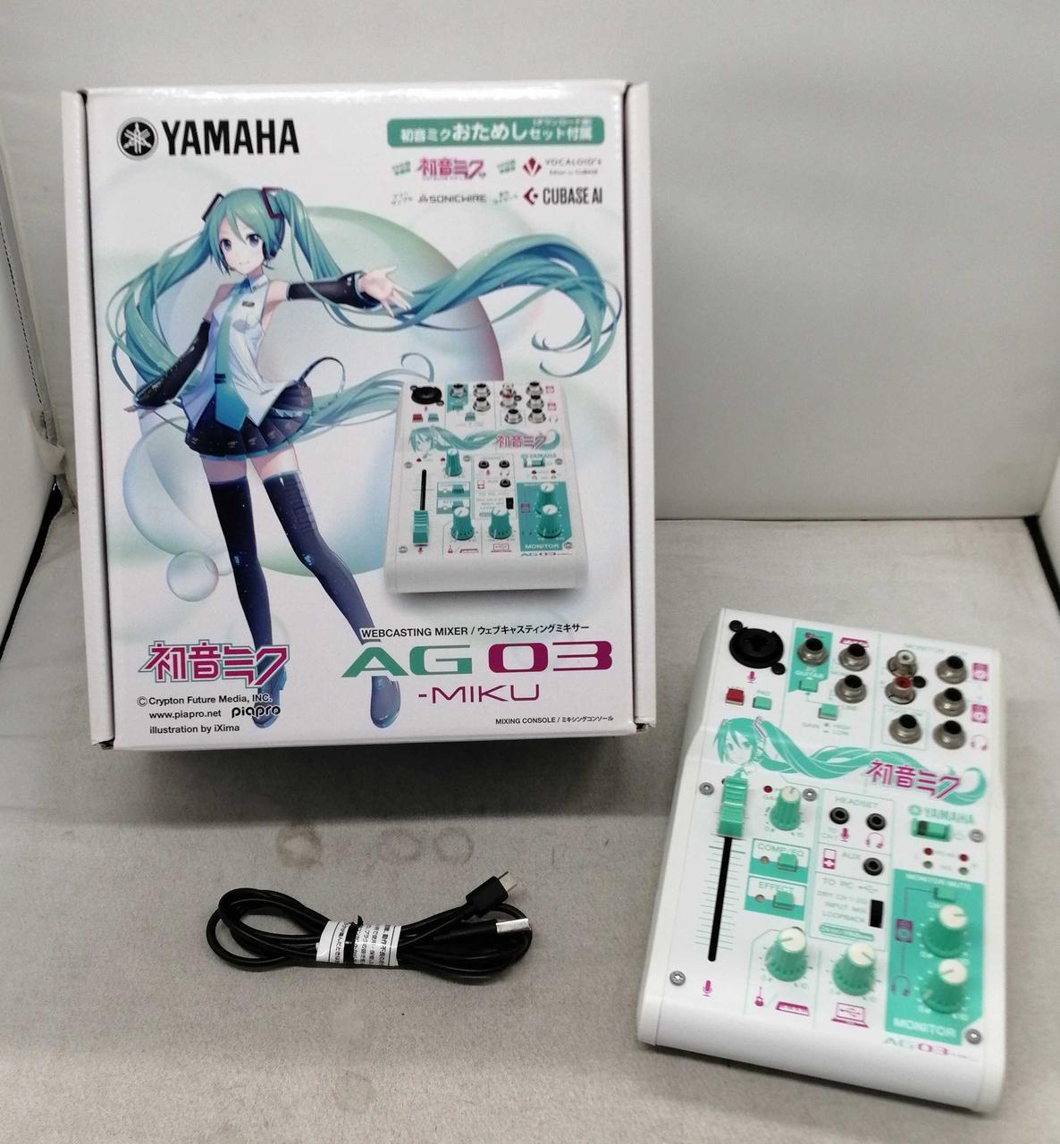 YAMAHA Webcasting Mixer AG03-MIKU – BanzaiHobby