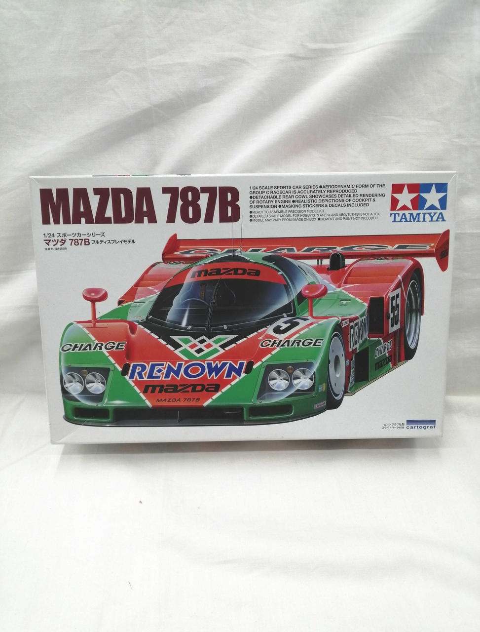 TAMIYA Plastic Model 1/24 Mazda 787B Full Display Model