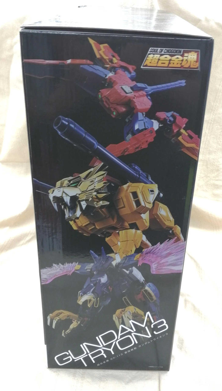 BANDAI Chogokin Soul Trion 3 GX-113 Strongest Mobile Gundam Trion 3