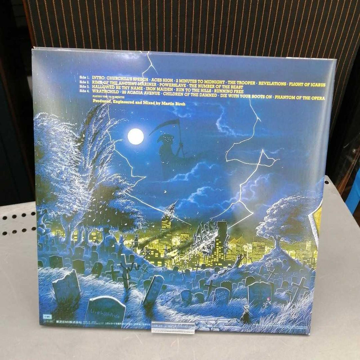 TOSHIBA EMI Record: Iron Maiden / Resurrection of the Dead