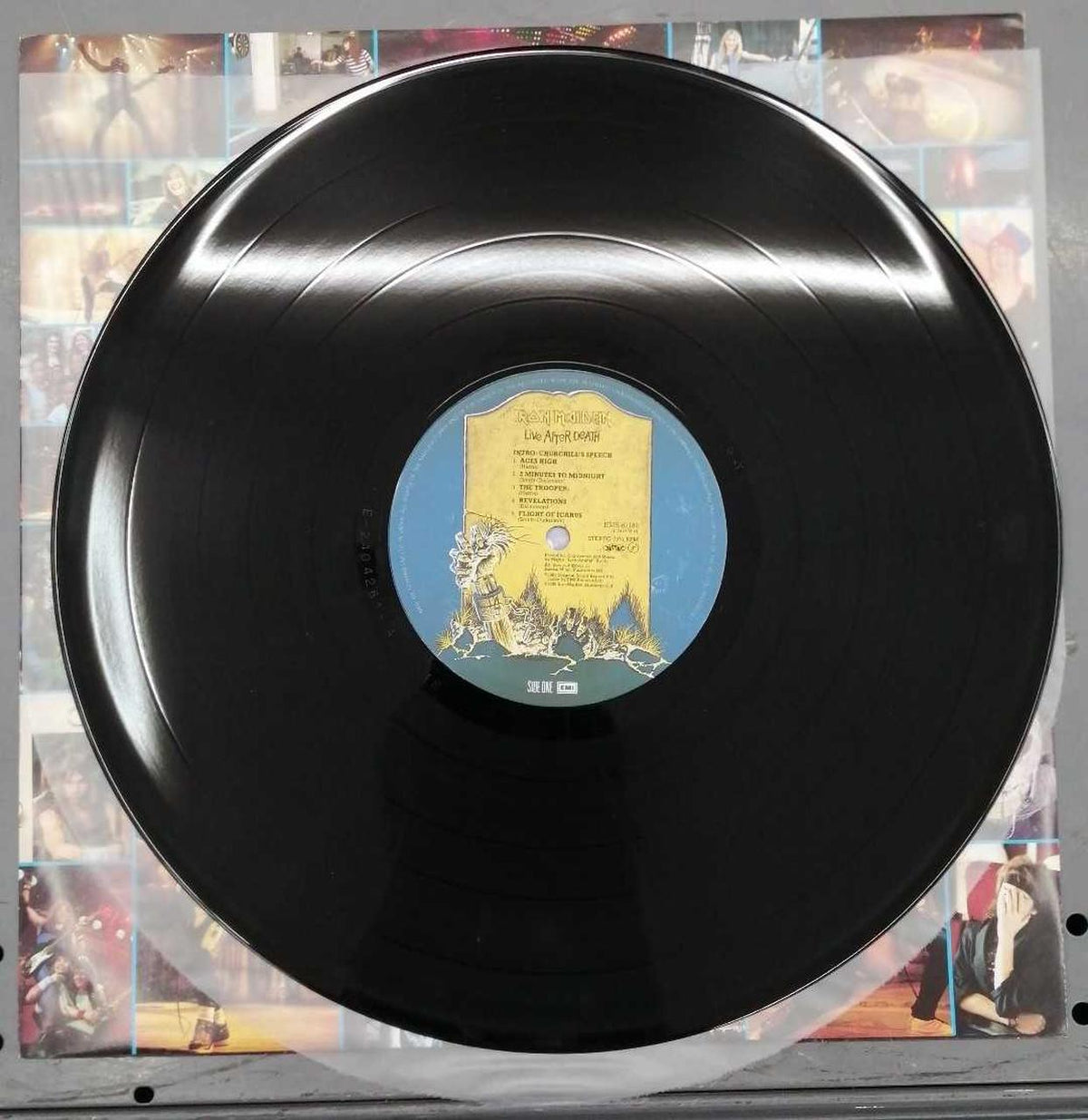TOSHIBA EMI Record: Iron Maiden / Resurrection of the Dead