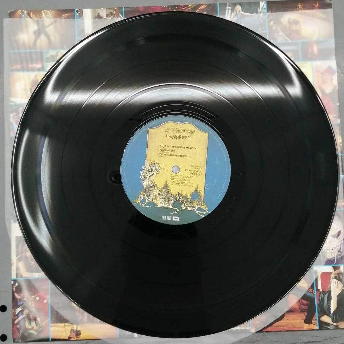 TOSHIBA EMI Record: Iron Maiden / Resurrection of the Dead