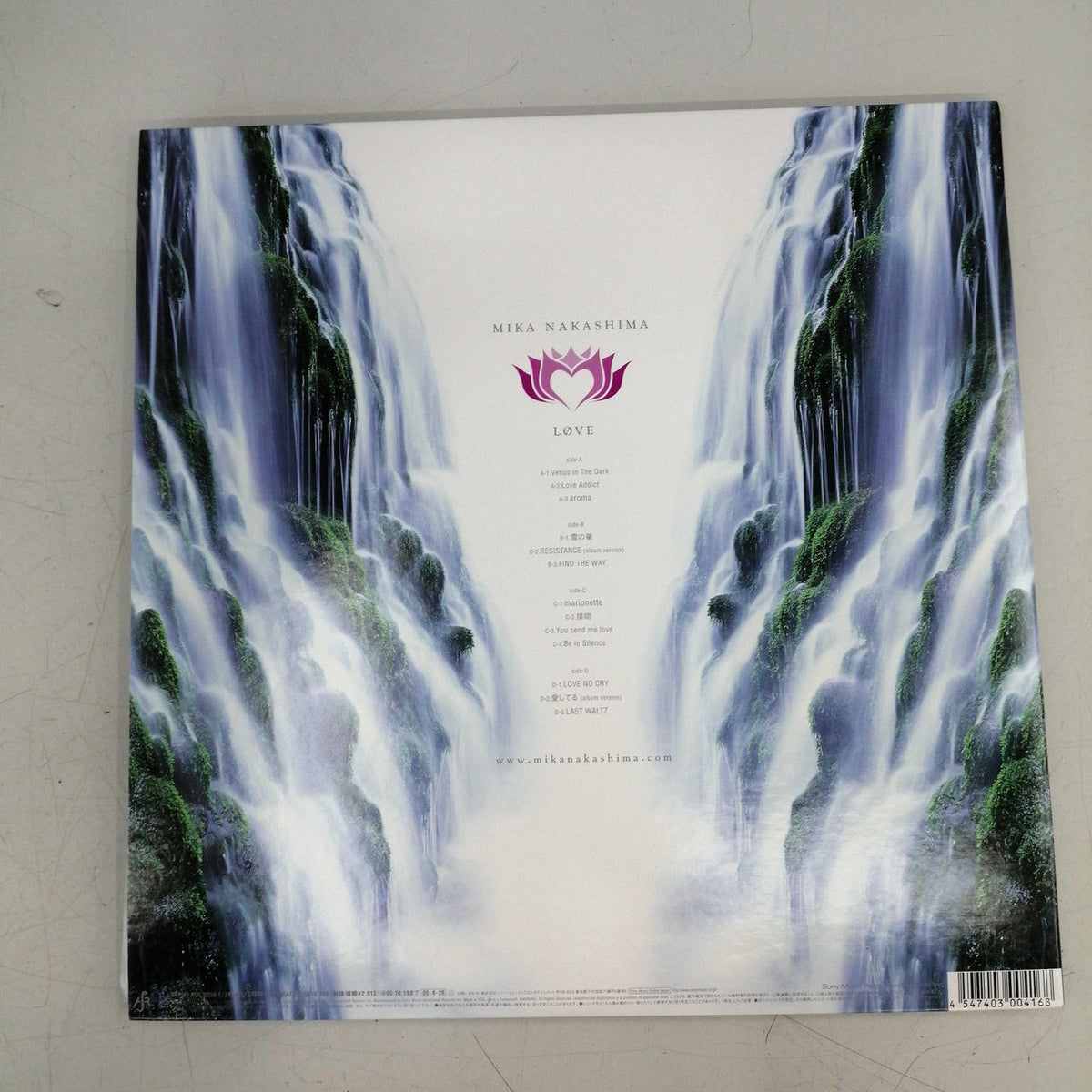 SONY Japanese Music Mika Nakashima LOVE