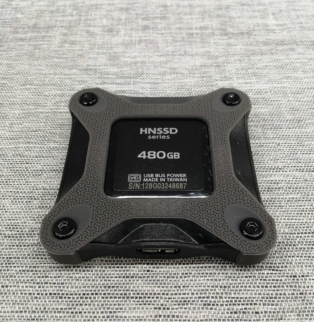 I・O DATA External SSD HNSSD-480BK