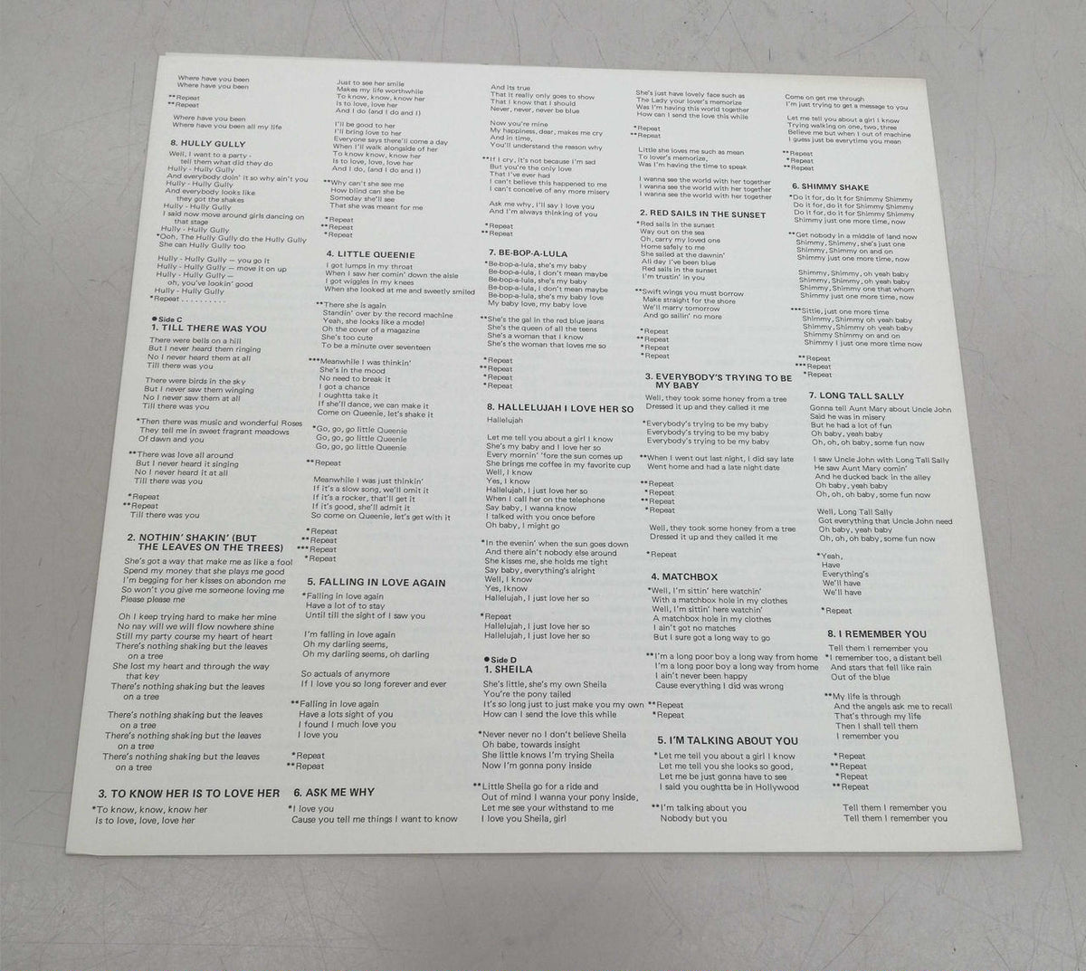 Overseas Records Western Music Record The Beatles / Rare Live 62 (Complete Edition)