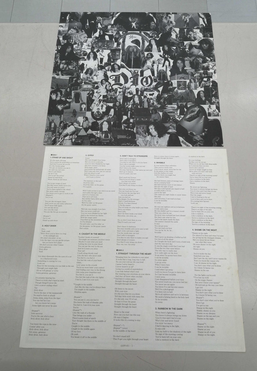 Mercury Records Western Music Record Dio / Flame of Passion