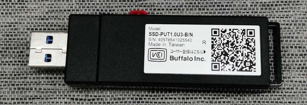 BUFFALO SSD SSD-PUT1.0U3-B/N
