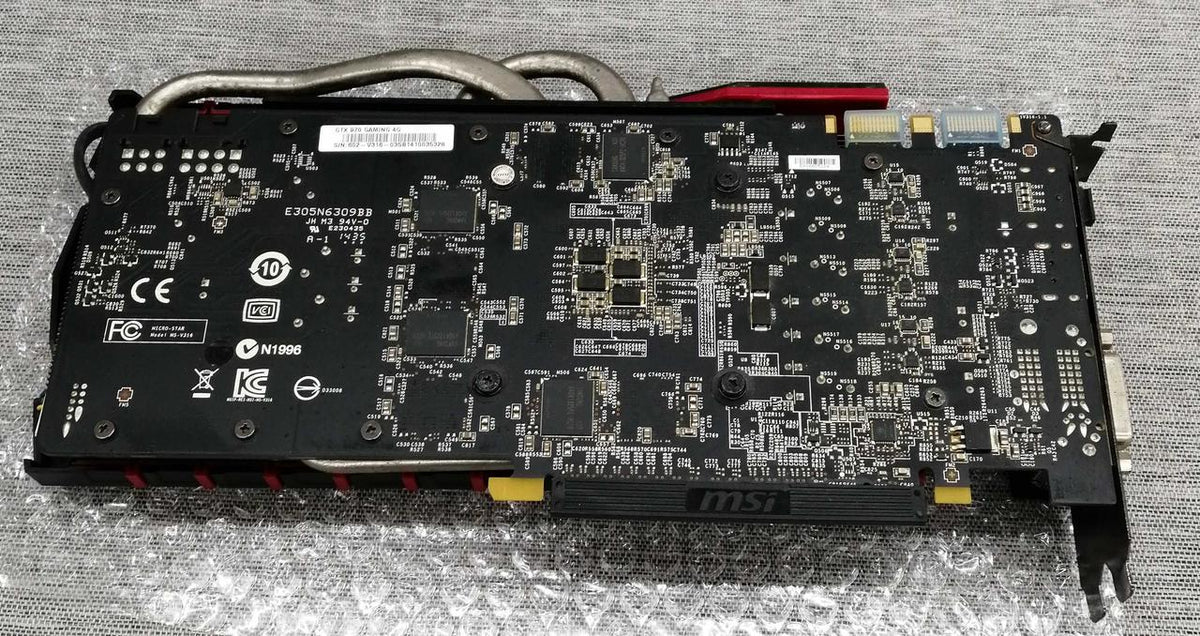 MSI Graphics Board: GTX970 GAMING 4G