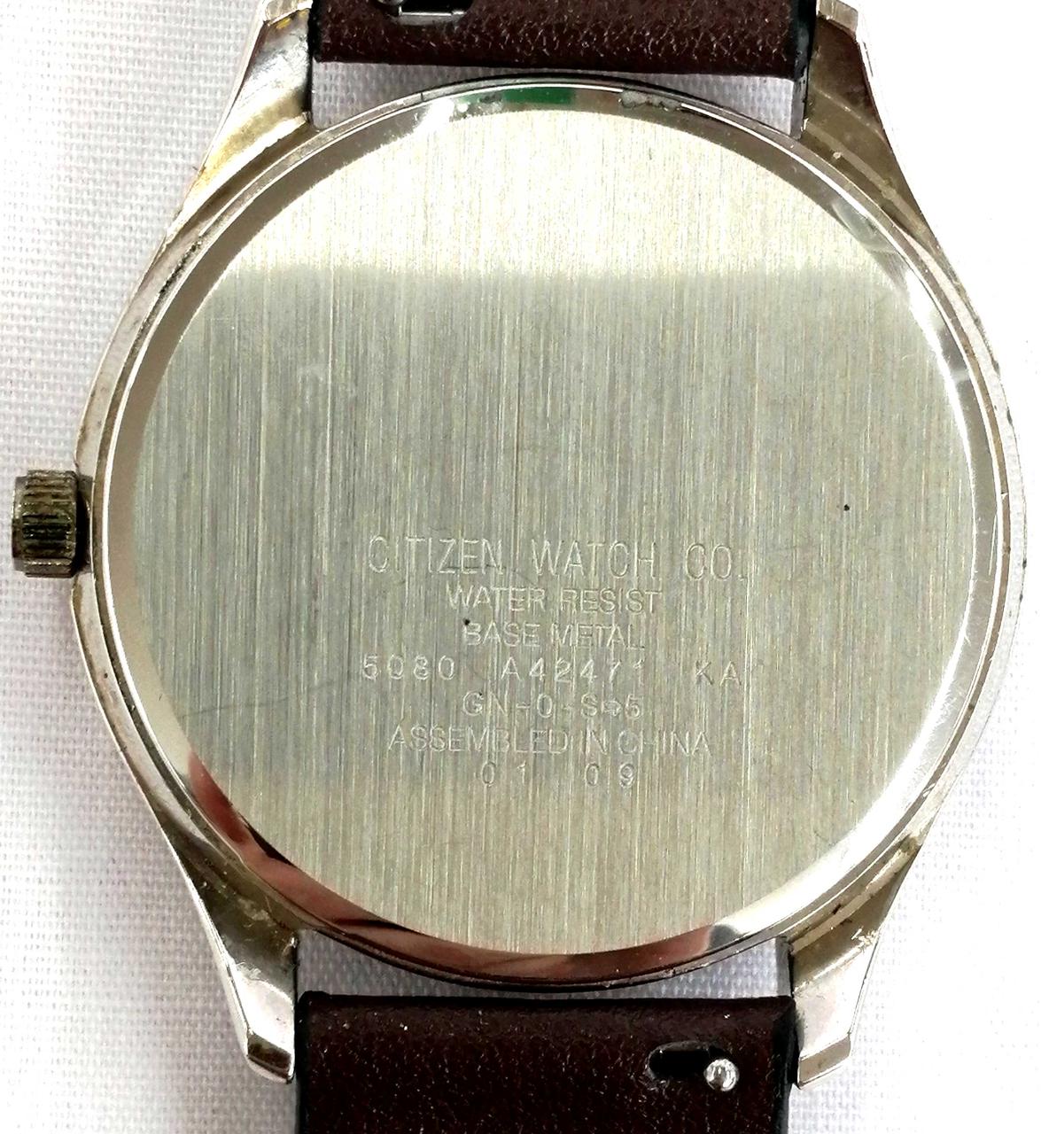 CITIZEN Radio-Controlled Solar Analog 5080-A42471
