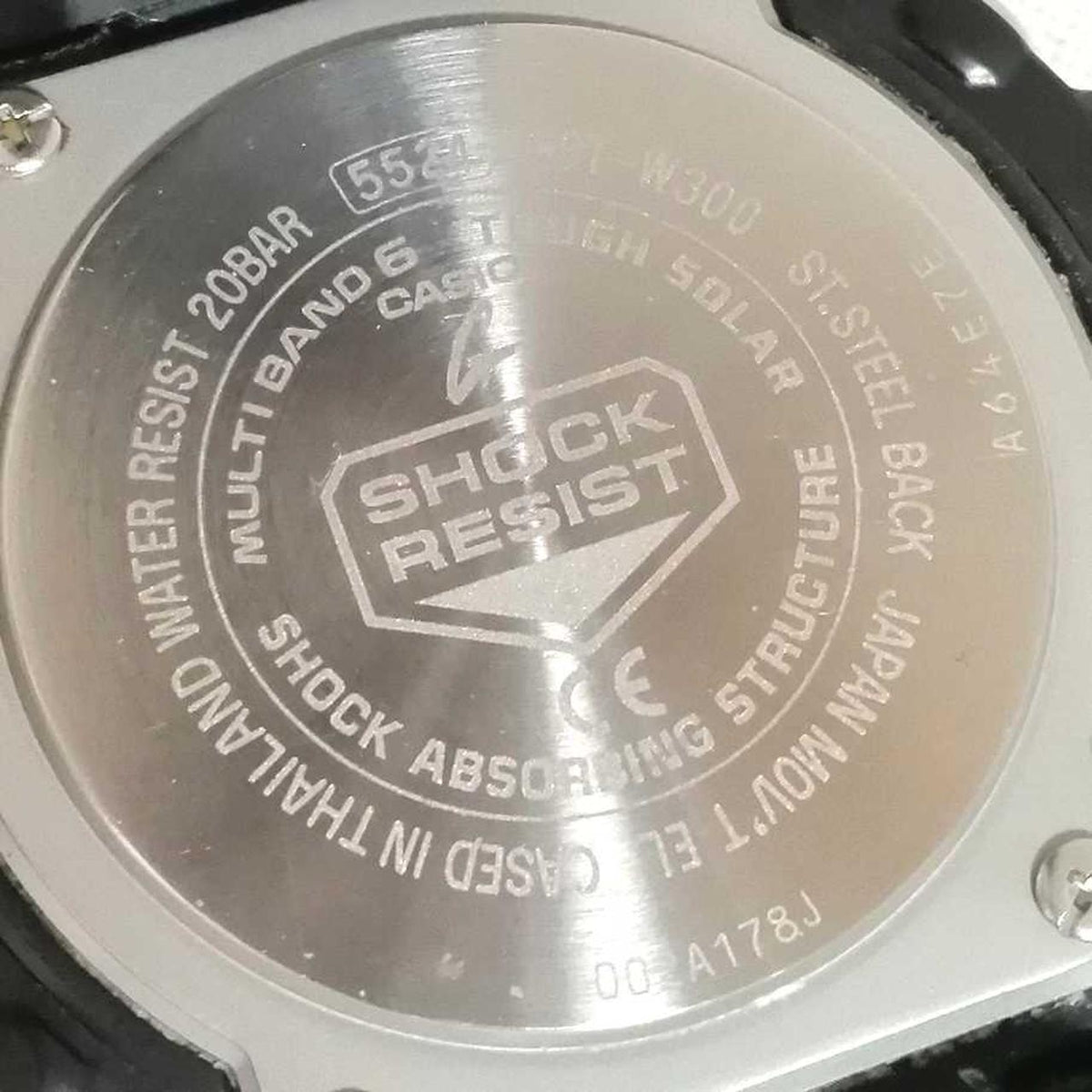 CASIO G-SHOCK GST-W300 Black 002A178J