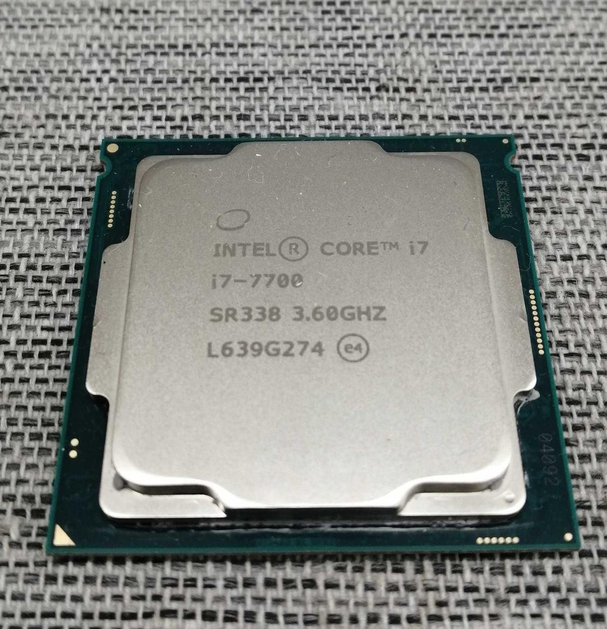 INTEL CPU CORE I7-7700
