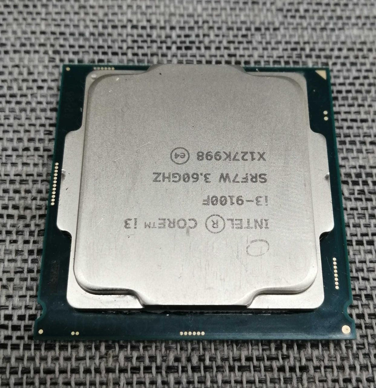 INTEL CPU CORE I3-9100F