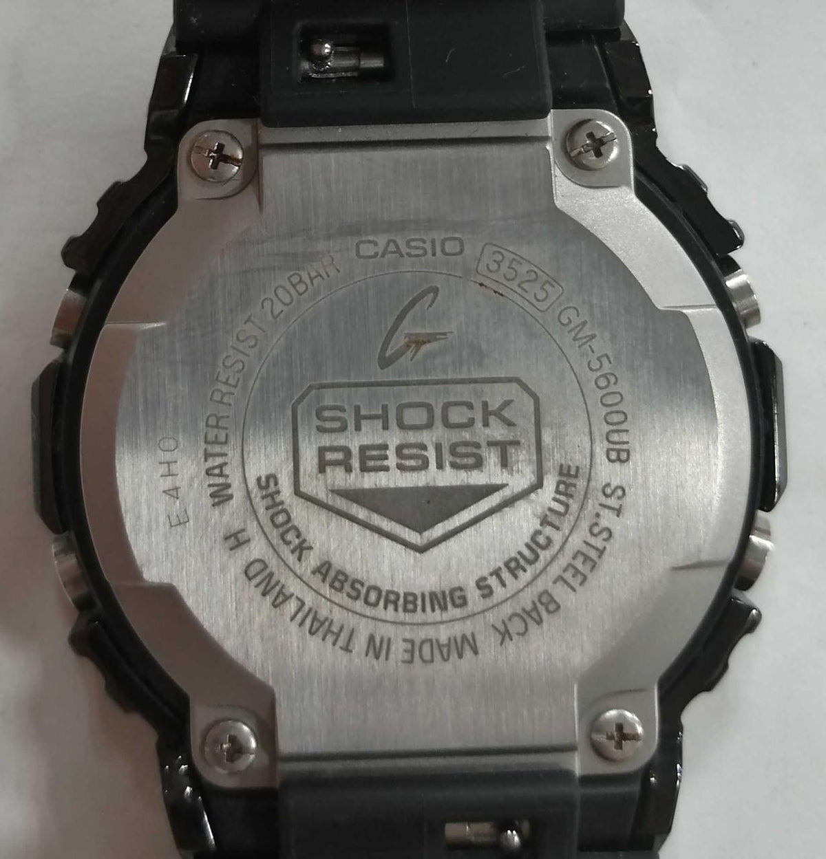 CASIO G-SHOCK GM5600SERIES GM-5600UB / Signs of Use
