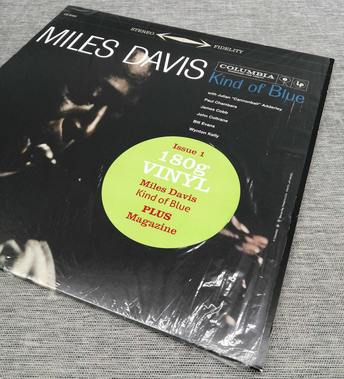 COLUMBIA JAZZ LP KIND OF BLUE/MILES DAVIS