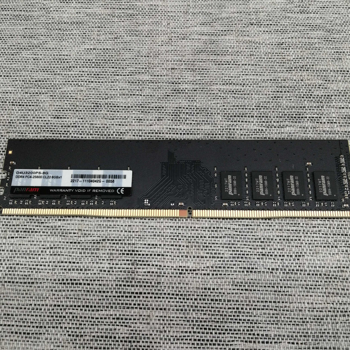 PANRAM DDR4 Memory 8GB D4U3200PS-8G