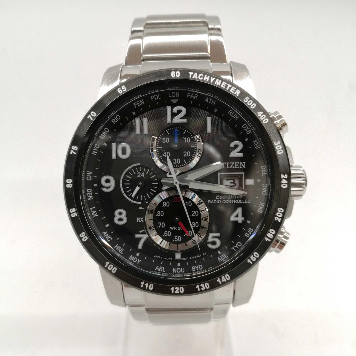 CITIZEN Solar Radio-Controlled Wristwatch H800-S107334