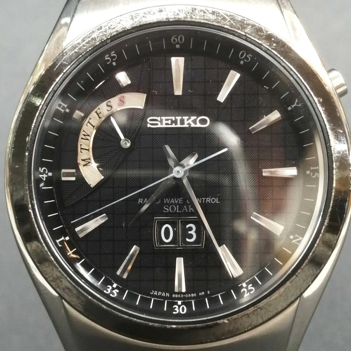 SEIKO Wristwatch 8B43-0AB0