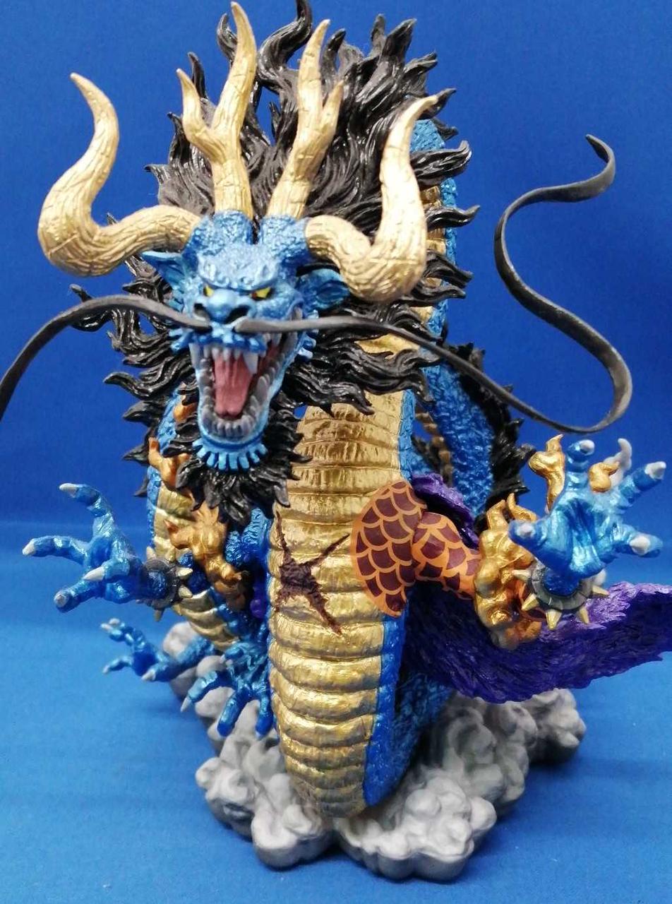 BANDAI Kaido - Soul Hero Statue - Metallic Color VER. "Ichiban Kuji One Piece EX - The Warriors Who Joined Arms with Dragons"