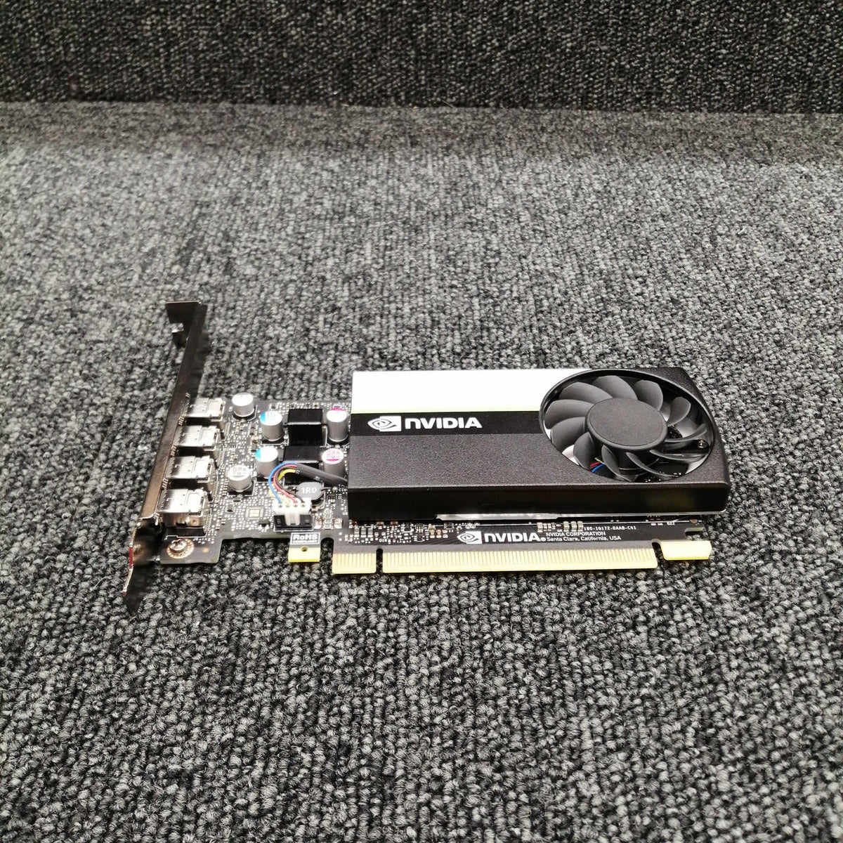 NVIDIA Graphics Card: NVIDIA T1000 4GB