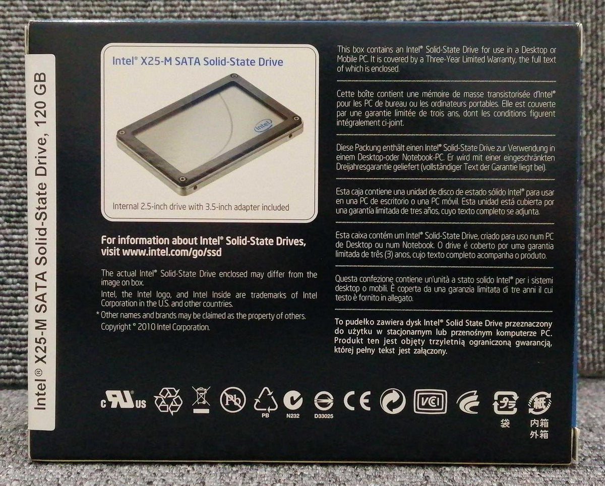 INTEL SSD(120GB) SSDSA2MH120G2K5