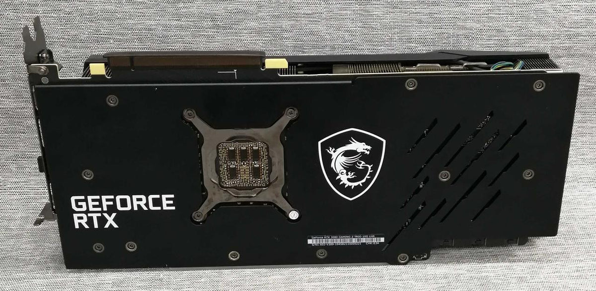 MSI Graphics Card RTX3080 GAMING Z TRIO 10GB LHR