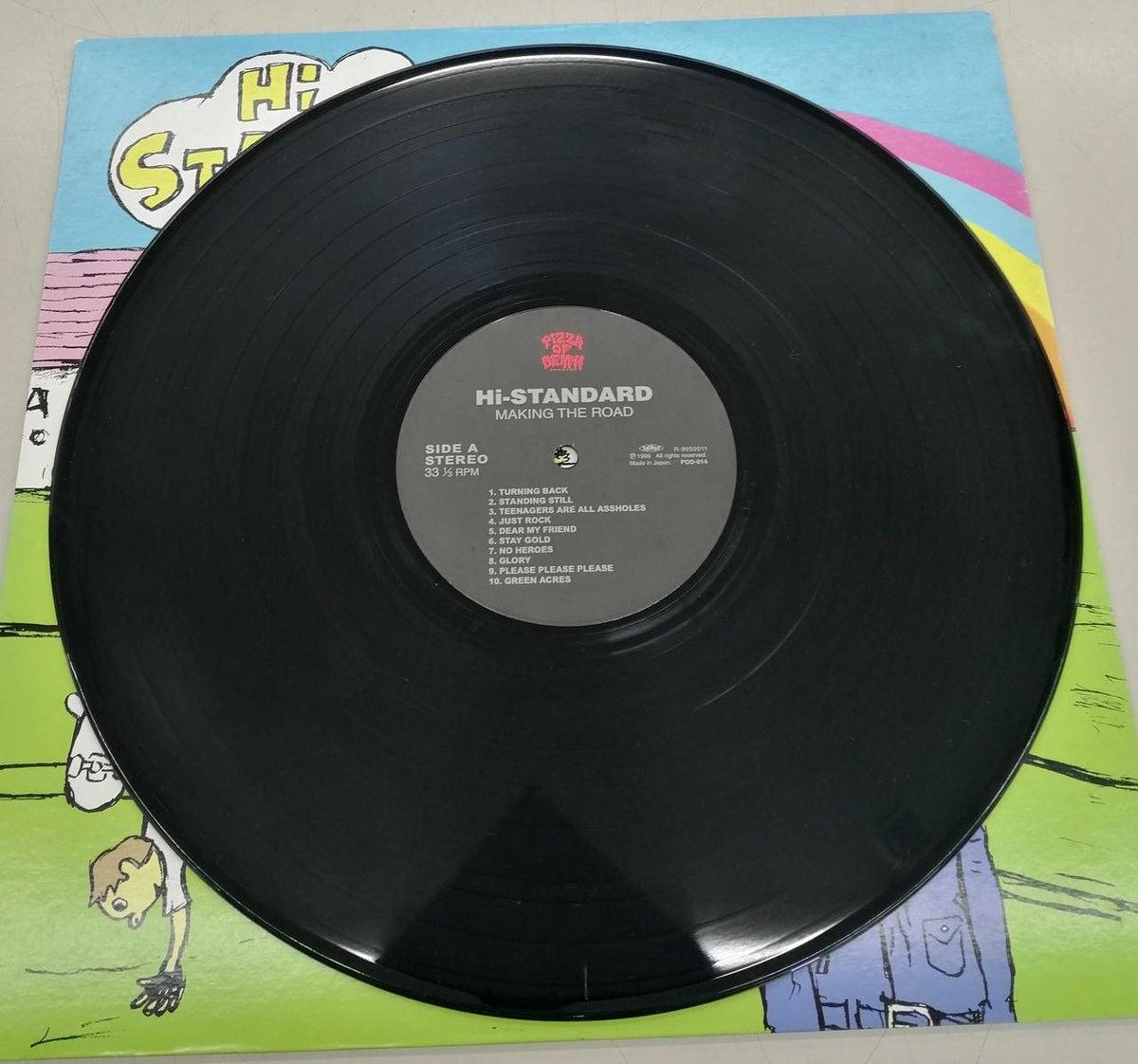 PIZZAOFDEATH Japanese Music Record MAKINGTHEROAD/HISTANDARD