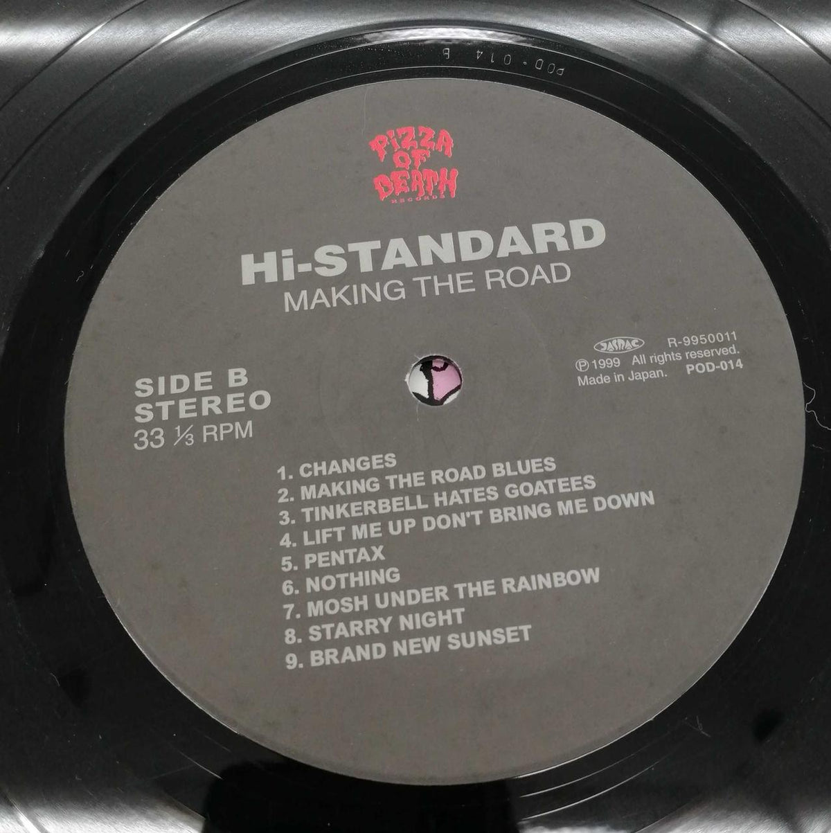 PIZZAOFDEATH Japanese Music Record MAKINGTHEROAD/HISTANDARD