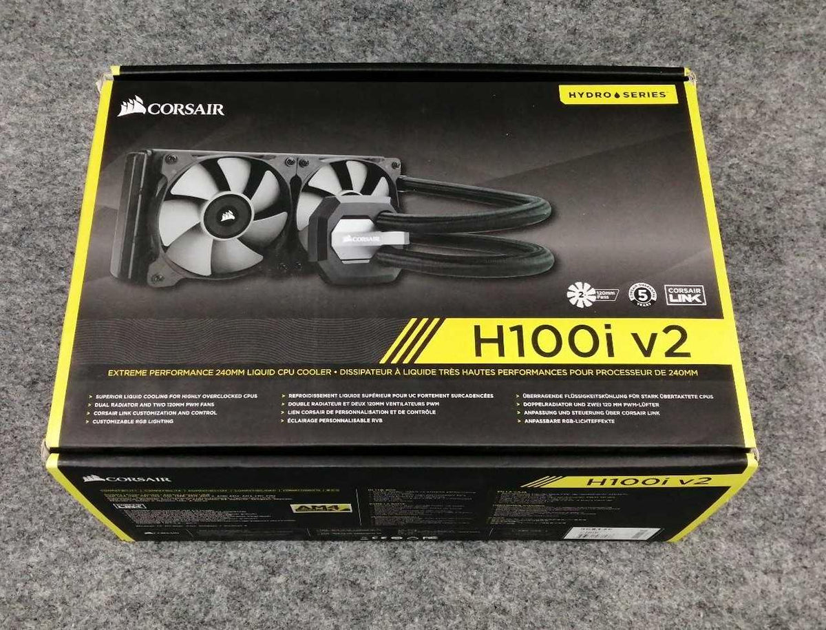 CORSAIR CPU Cooler H100I V2 - Banzai Thrifting | BanzaiHobby