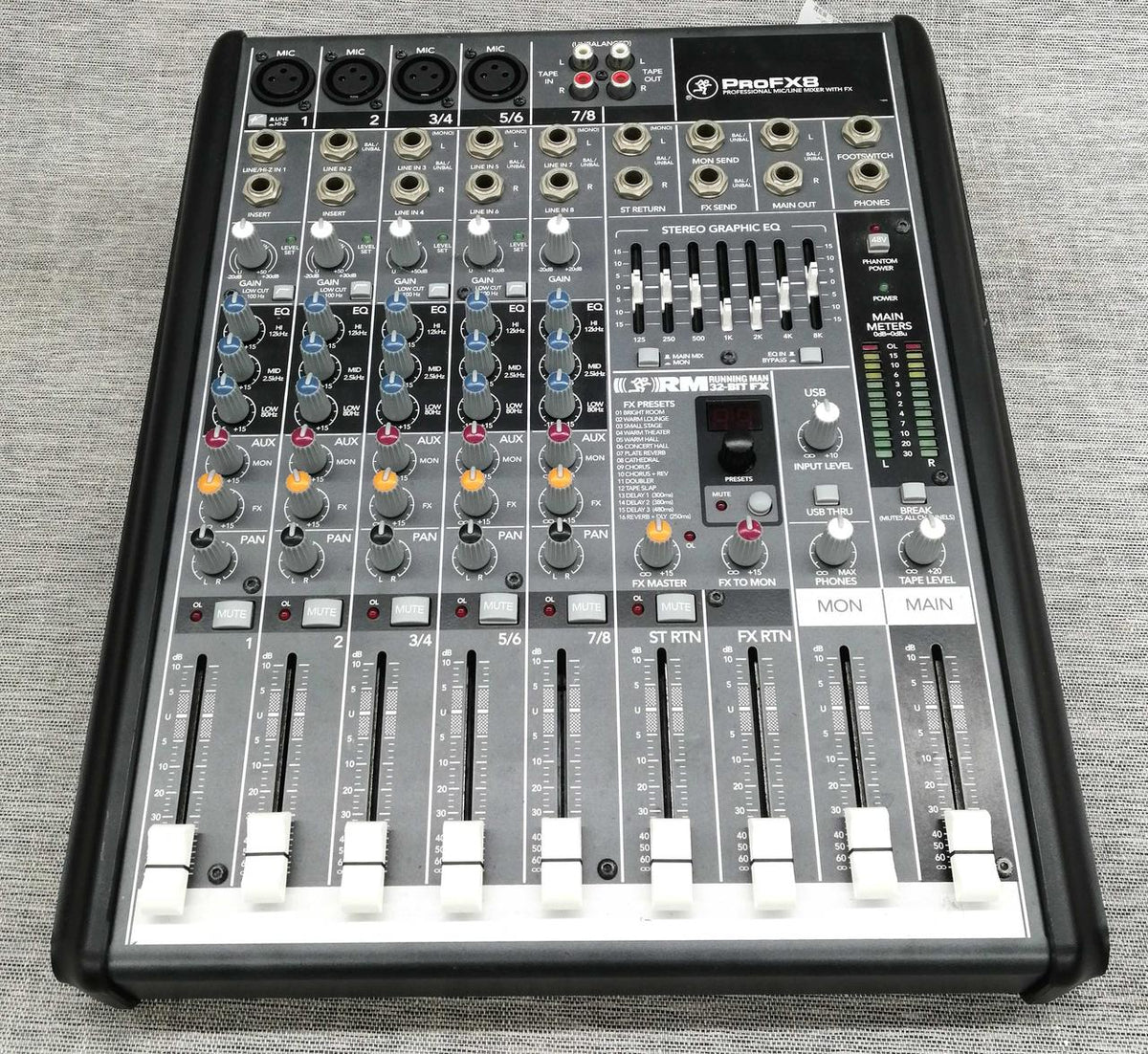 MACKIE Analog Mixer PROFX8 - Banzai Thrifting | BanzaiHobby