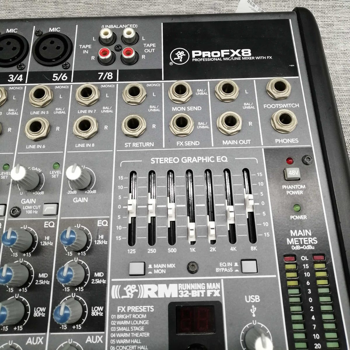 MACKIE Analog Mixer PROFX8 - Banzai Thrifting | BanzaiHobby