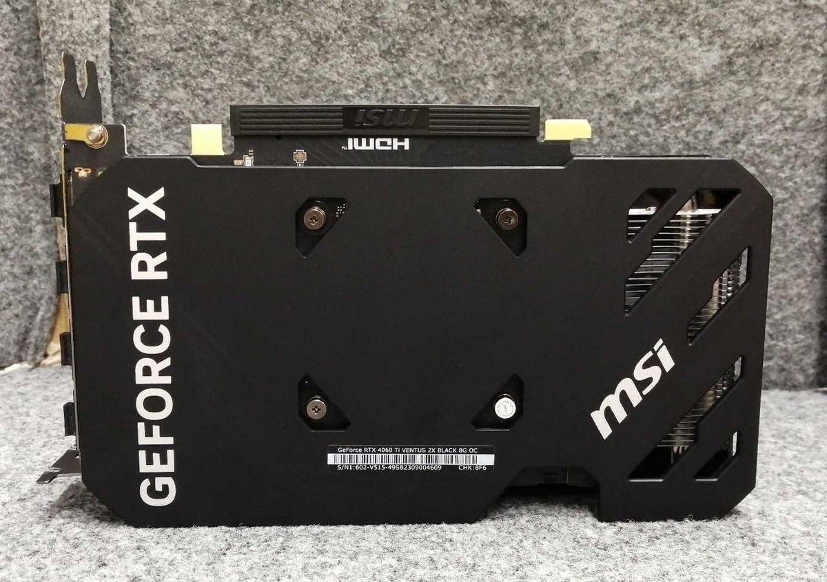 MSI Graphics Board RTX4060 TI VENTUS 8G OC - Banzai Thrifting | BanzaiHobby