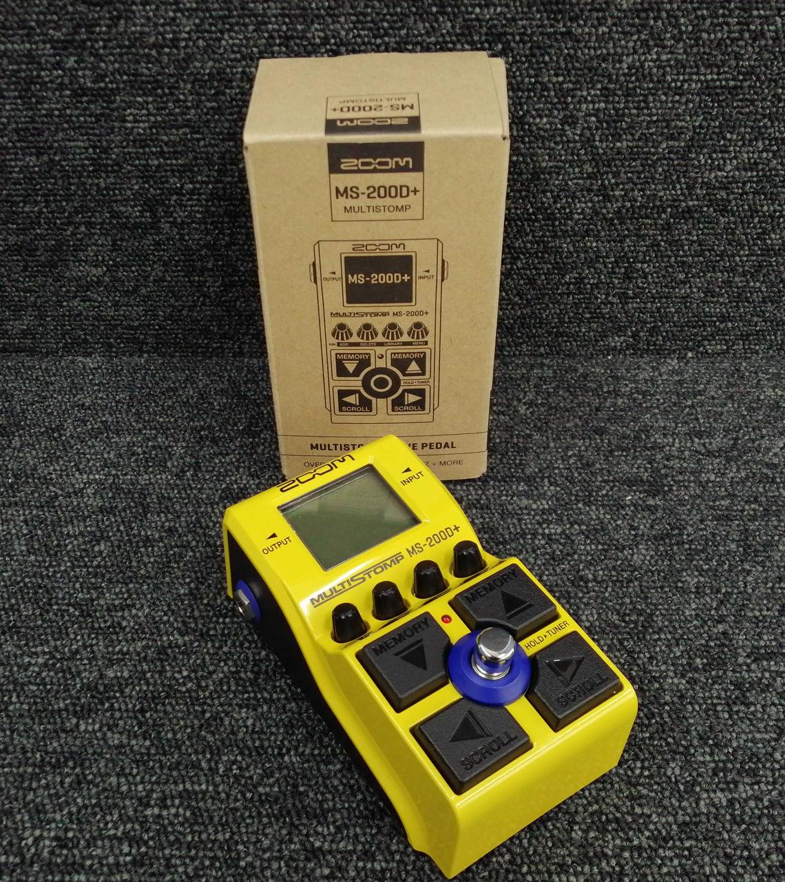 ZOOM Multi-Effects Pedal MS-200D+ - Banzai Thrifting | BanzaiHobby