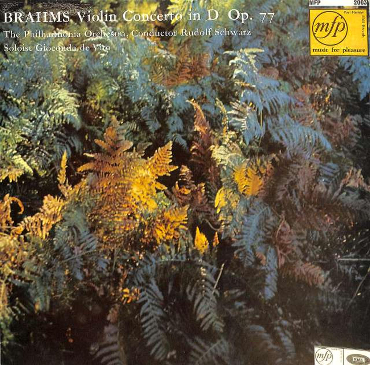 MFP (Input: English) Brahms Violin Concerto de Wüth MFP-2003