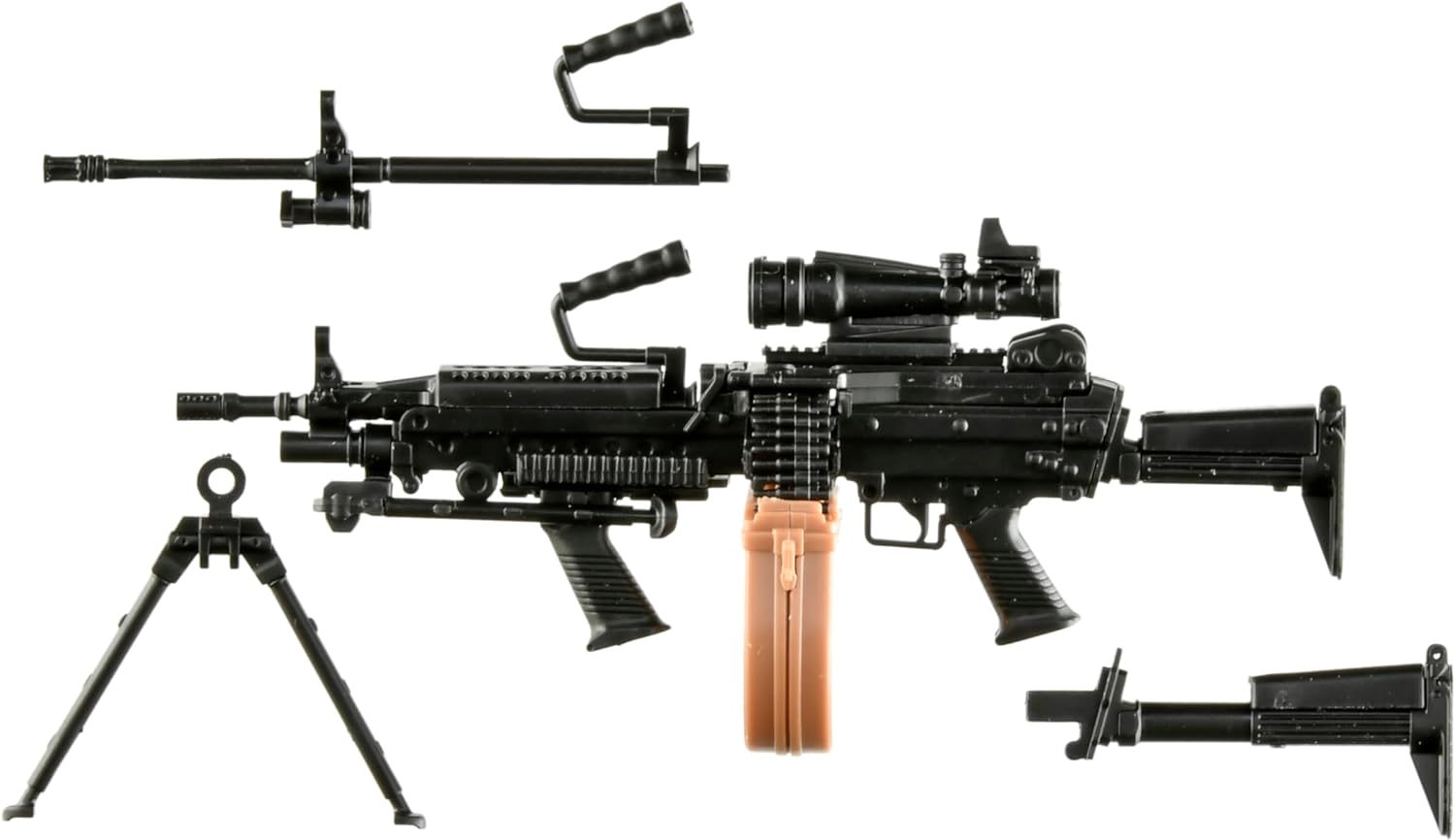 Tomytec Little Armory LA094 M249 Upgrade Type Plastic Model - BanzaiHobby
